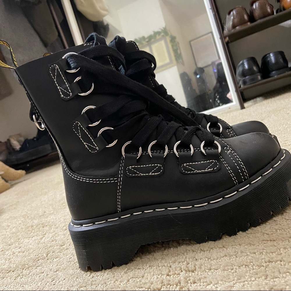 Like new Dr. Martens with platform